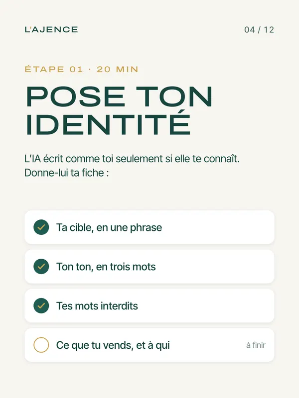 Carrousel 4&nbsp;: Pose ton identité