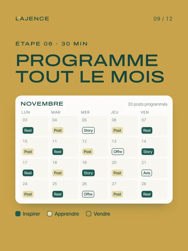 Carrousel 9&nbsp;: Programme tout le mois